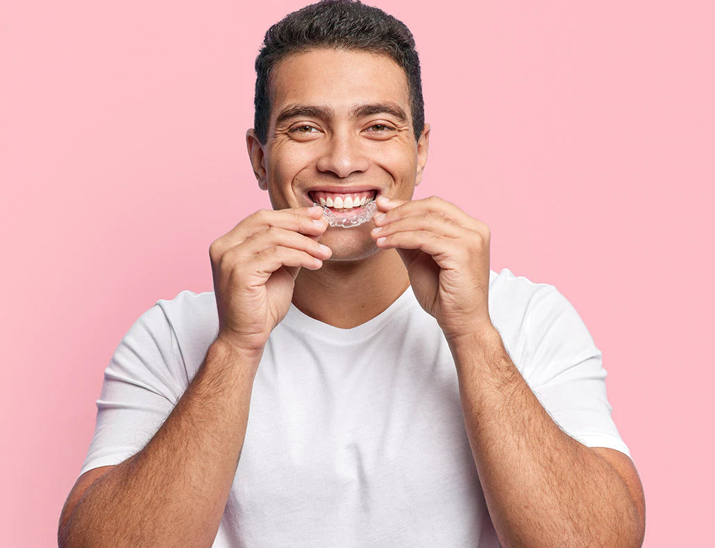 You receive your
aligners